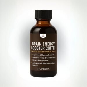 Brain Energy Booster Coffee for Focus, Memory & Mental Clarity