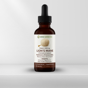 Lion’s Mane Mushroom Liquid Extract for Memory, Focus & Nerve Health