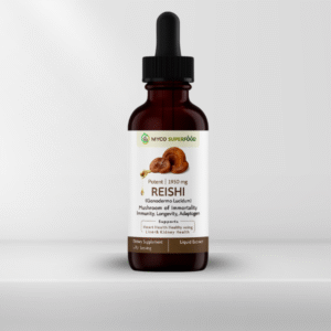 Reishi Mushroom Liquid Extract for Immunity, Stress Relief & Heart Health